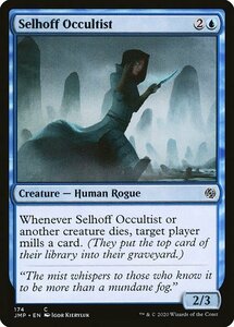 MTG ■青/英語版■《セルホフの密教信者/Selhoff Occultist》ジャンプスタート JMP