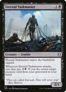 MTG ■黒/英語版■《永遠衆の監督官/Eternal Taskmaster》ジャンプスタート JMP