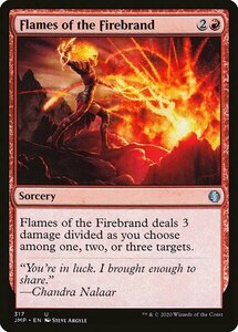 MTG ■赤/英語版■《炬火の炎/Flames of the Firebrand》ジャンプスタート JMP