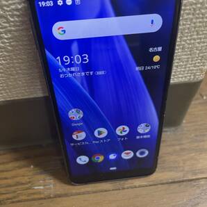 AQUOS sense3 SHV45 ブラック au SIMフリー No75の画像1