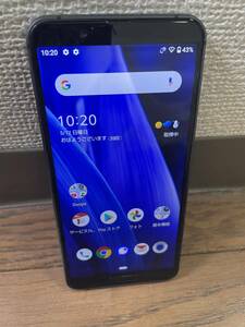 AQUOS sense3 SHV45 ブラック au SIMフリー　No80