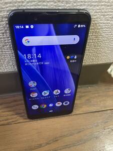 AQUOS sense3 SHV45 ブラック au SIMフリー　No96