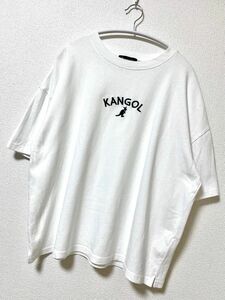 KANGOL ロゴTシャツ 半袖 ユニセックス M 白