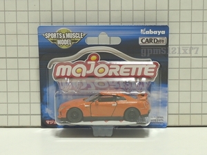 カバヤ マジョレットミニカーB 日産GT-R メタリックオレンジ