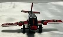 ★当時物　ブリキ　飛行機　NAVY VF-127 209 おもちゃ　日本製　昭和レトロ　ヴィンテージ　玩具_画像2