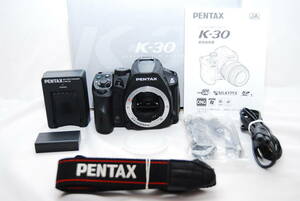 ★美品　ペンタックス　PENTAX K-30 ボディ ブラック　デジタル一眼レフ★ 