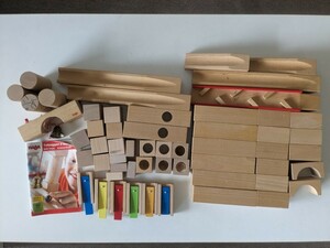 HABA クーゲルバーン 木のおもちゃ 積み木 kugelbahn 組み立て トイ ドイツ製　メロディーステップ付