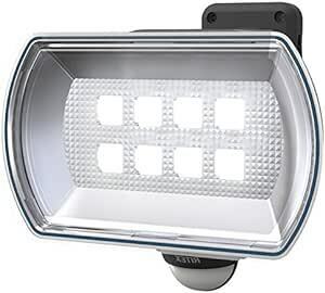 ムサシ RITEX フリーアーム式LEDセンサーライト(4.5Wワイド) 「乾電池式」 防雨型 LED-15