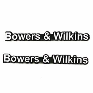 B&W Bowers & Wilkins スピーカーグリルエンブレム (2個セット)
