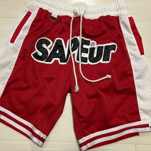 サプール SAPEur UofS Uniform Basket Shorts Chicago ユニフォーム バスケット ショーツ