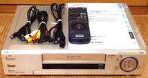 【ジャンク品】 SONY ソニー ビデオカセットレコーダー SLV-RX9 動作確認済_画像1