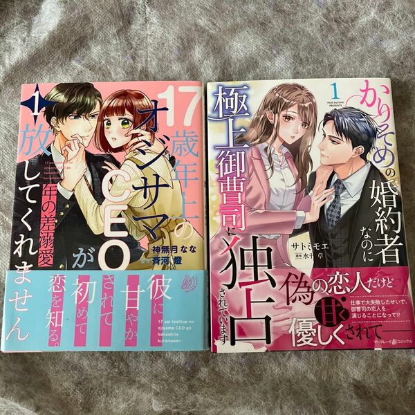 年の差溺愛　１７歳年上のオジサマＣＥＯが放してくれません　１/神無月なな// かりそめの婚約者なのに極上御曹司に独占されています