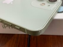 SIMフリー Apple iPhone12mini 128GB グリーン MGDQ3J/A A2398 元箱有り 送料無料 ソフトバンク判定○ 残債なし_画像8