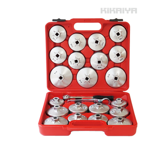  oil filter wrench set 23PC KIKAIYA conform range 65~101mm cap 21 kind ratchet wrench 