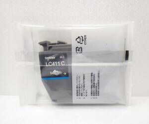  new goods, unopened free shipping brother original ink cartridge LC411C Cyan Brother 