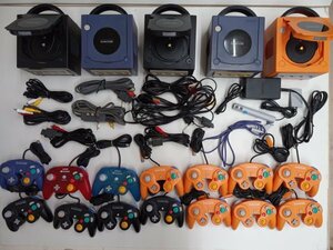  Junk Nintendo Game Cube body controller peripherals cable other company manufactured goods have summarize large amount Nintendo GAMECUBE 24051301