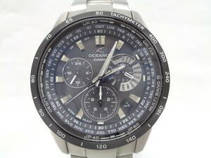 * beautiful goods CASIO OCEANUS Casio Oceanus wristwatch 731058 4749 OCW-M7000*.