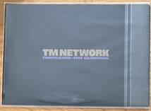 TM NETWORK / オリジナル A5サイズ クリアファイル ★ TOWER RECORDS CD 先着購入特典 TM NETWORK TRIBUTE ALBUM -40th CELEBRATION-_画像2