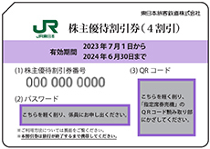 JR東日本 株主優待割引券（4割引き） 2枚　定形外無料④