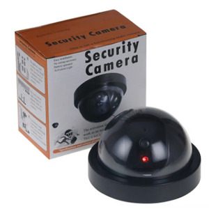 大人気 ドーム型ダミー監視カメラ 屋外セキュリティー 防犯対策 LEDセンサーライト 防犯用 リアルな外観 屋内 屋外