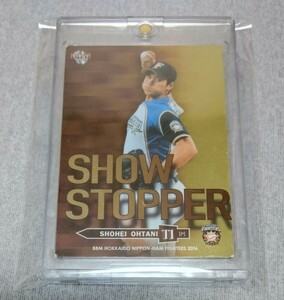 【1円スタート】MLBカード, 大谷翔平(SHOHEI　OHTANI), BBM, SHOW STOPPER, SS 1