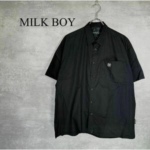 [MILK BOY] Milkboy BIG PLAIN рубашка 
