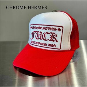 『CHROME HERMES』クロムハーツ エンブロイダリーメッシュキャップ