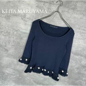 [KEITA MARUYAMA] Kei ta* maru yama(1) knitted blouse 