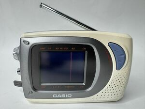 a553）CASIO カシオ 防滴液晶テレビ ポータブルテレビ ラジオ SY-20