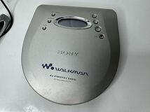 SONY ソニー CD WALKMAN ウォークマン G-PROTECTION D-E777 ブルー ポータブルCDプレイヤー （a581_画像2