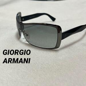 [1 иен ~] очень красивый товар joru geo Armani GIORGIOARMANI солнцезащитные очки очки чёрный черный GA621 нос накладка 