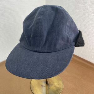 agnes b. キャップ アニエスベー フランス製 サイズM 帽子 コットン マリン
