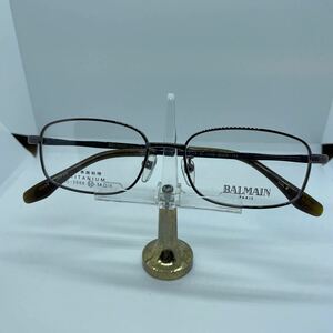 【未使用】BALMAIN paris Ti-P 眼鏡 メガネ メガネフレーム チタン TITANIUM BL-2000 バルマン