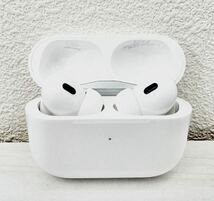 美品☆AirPods Pro（第2世代）MQD83J/A 2022年11月購入☆Apple ワイヤレスイヤホン 充電ケース付 アップル イヤホン エアポッツプロ_画像1