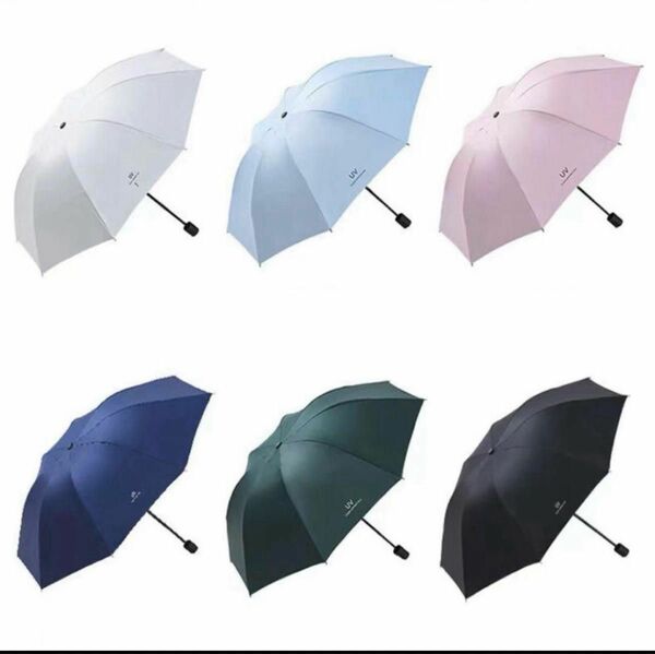 UV傘 折りたたみ傘 UVカット コンパクト 晴雨兼用 遮熱 8本骨 男女兼用