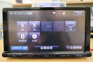 トヨタ　ダイハツ　純正９インチナビ　NSZT-Y64T　フルセグTV　ブルートゥース 　DVD再生　音楽録音再生　ルーミー　タンク　VOXY　ノア　