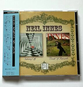 ニール・イネス 2in1 /テイキング・オフ & ブック・オブ・レコーズ NEIL INNES Taking Off & Book Of Records Bonzo Dog Band Rutles