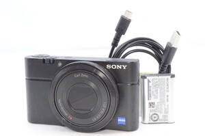 【美品】SONY Cyber-shot DSC-RX100 ブラック コンパクトデジタルカメラ ＃P0632405019Y