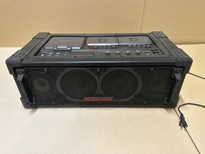 K2905 Panasonic radio-cassette RIDDIMVOX RX-PA7 player somewhat scratch equipped has painted 