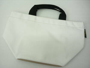  beautiful goods Herve Chapelier Herve Chapelier boat shape tote bag handbag white *⑤a