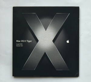 Mac OS X10.4 Tiger стандартный версия специальный упаковка specification полный install DVD + 0SX10.4.11Combo Updata/0S9.2.2 Classic окружающая среда сооружение /QT7.6