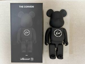 正規品 美品 希少 藤原ヒロシ BE@RBRICK fragment design THE CONVENI 400％ MEDICOM TOY メディコムトイ ベアブリック フラグメント