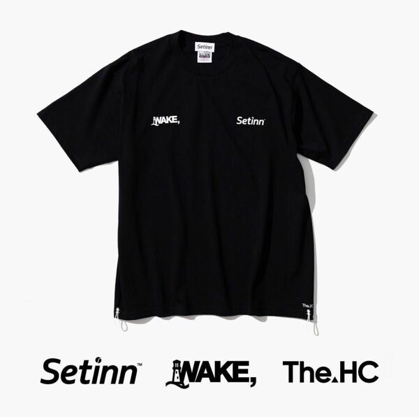 Settin × The Hermit Club × Wake short sleeve tee Tシャツ