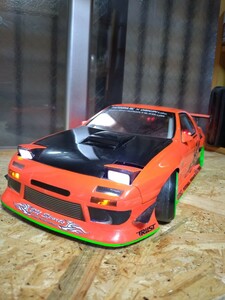 パンドラ　ラジコンボディ　MAZDA　FC3S RX-7 ラジドリ パンドラRC