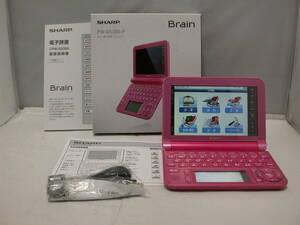 * sharp made color computerized dictionary PW-G5300-P Brain < operation beautiful goods >
