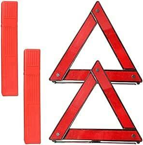  triangular display board car triangle stop display board 2 piece set reflector . sudden stop stop version stop display machinery accident urgent stop warning board warning autograph loaded tool 