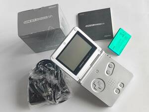 動作良好 新品バッテリー ゲームボーイ アドバンスSP 箱 説明書 GBASP GAMEBOY ADVANCE SP 任天堂 Nintendo ニンテンドー (7)