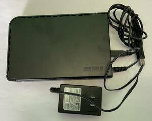 1円～【中古/美品/動作確認済】BUFFALO（バッファロー）HD-LEM2.0U2 / 外付けHDD 外付けハードディスク ストレージ / 2.0TB / TV 録画用 