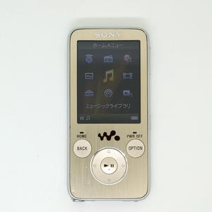 動作品★SONY ウォークマン NW-S738F ゴールド 8GB ソニー デジタルMP3オーディオプレーヤー WALKMAN No.1