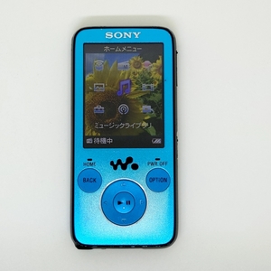 動作品★SONY ウォークマン NW-S636F ブルー 4GB ソニー デジタルMP3オーディオプレーヤー WALKMAN No.1